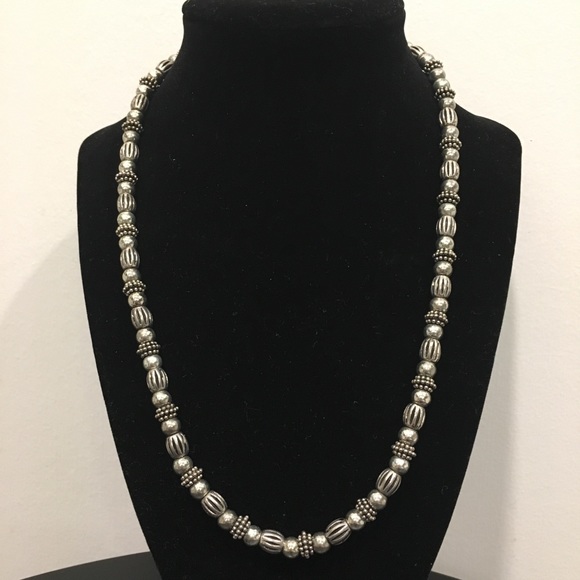 - - Liz Claiborne Silver-Colored Necklace - Picture 1 of 5